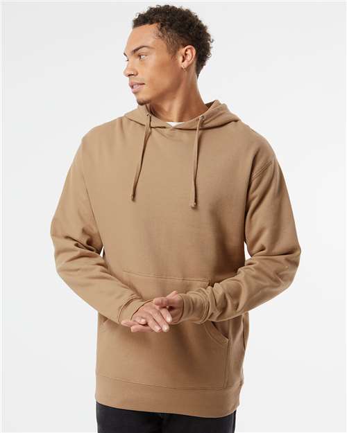 Unisex Midweight Hooded Sweatshirt - Sandstone