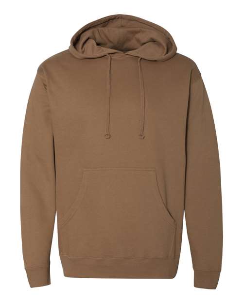 Unisex Midweight Hooded Sweatshirt - Saddle