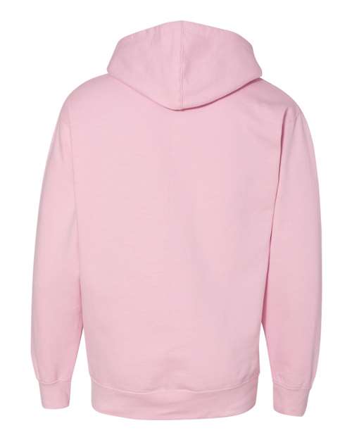 Unisex Midweight Hooded Sweatshirt - Light Pink