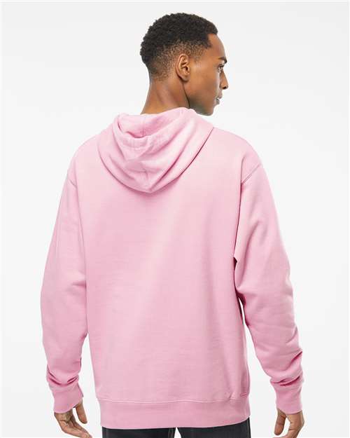 Unisex Midweight Hooded Sweatshirt - Light Pink