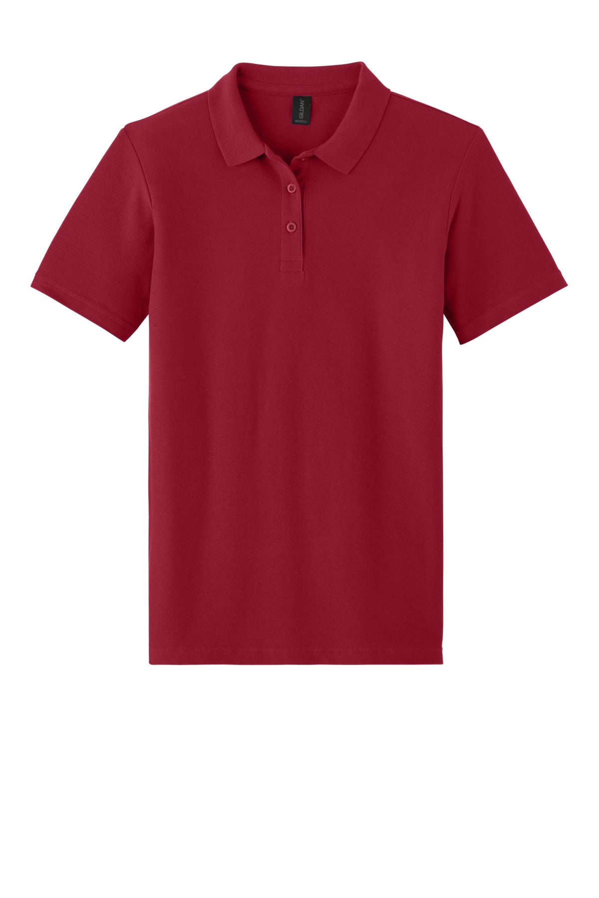 Gildan Softstyle Women's Pique Polo - Cherry Red