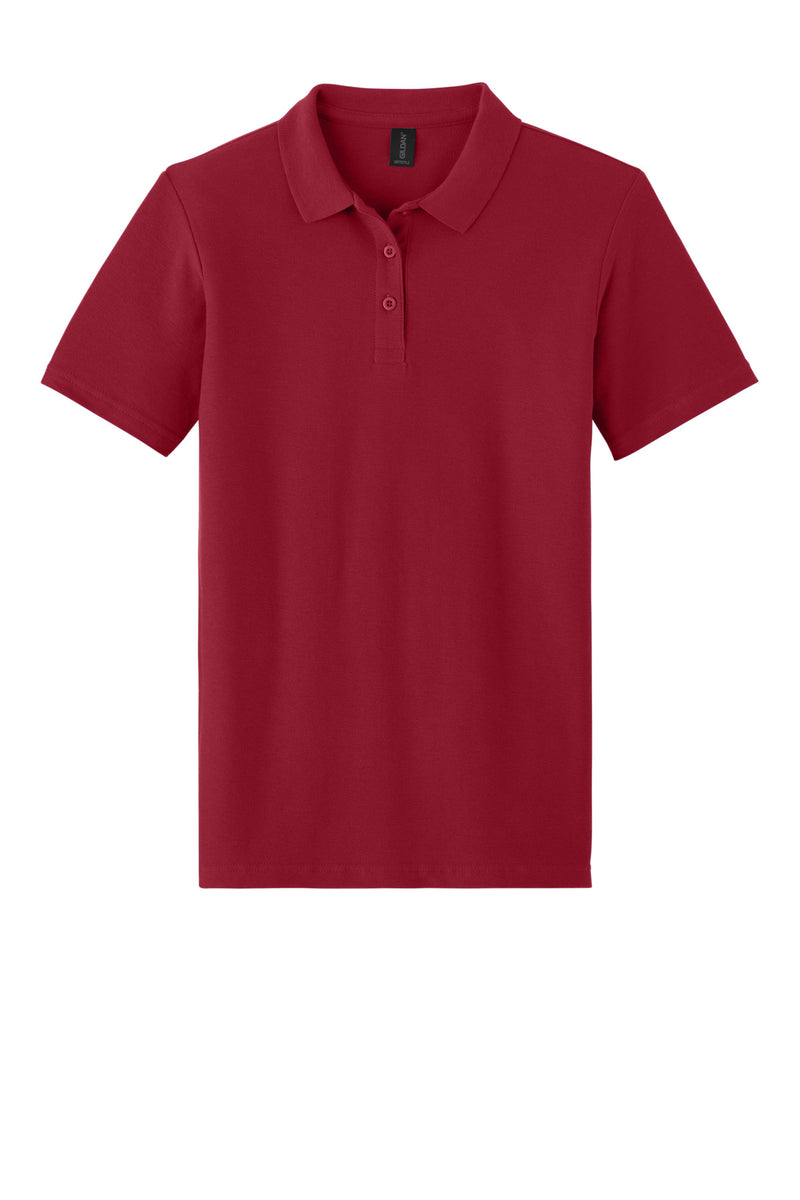 Gildan Softstyle Women's Pique Polo - Cherry Red