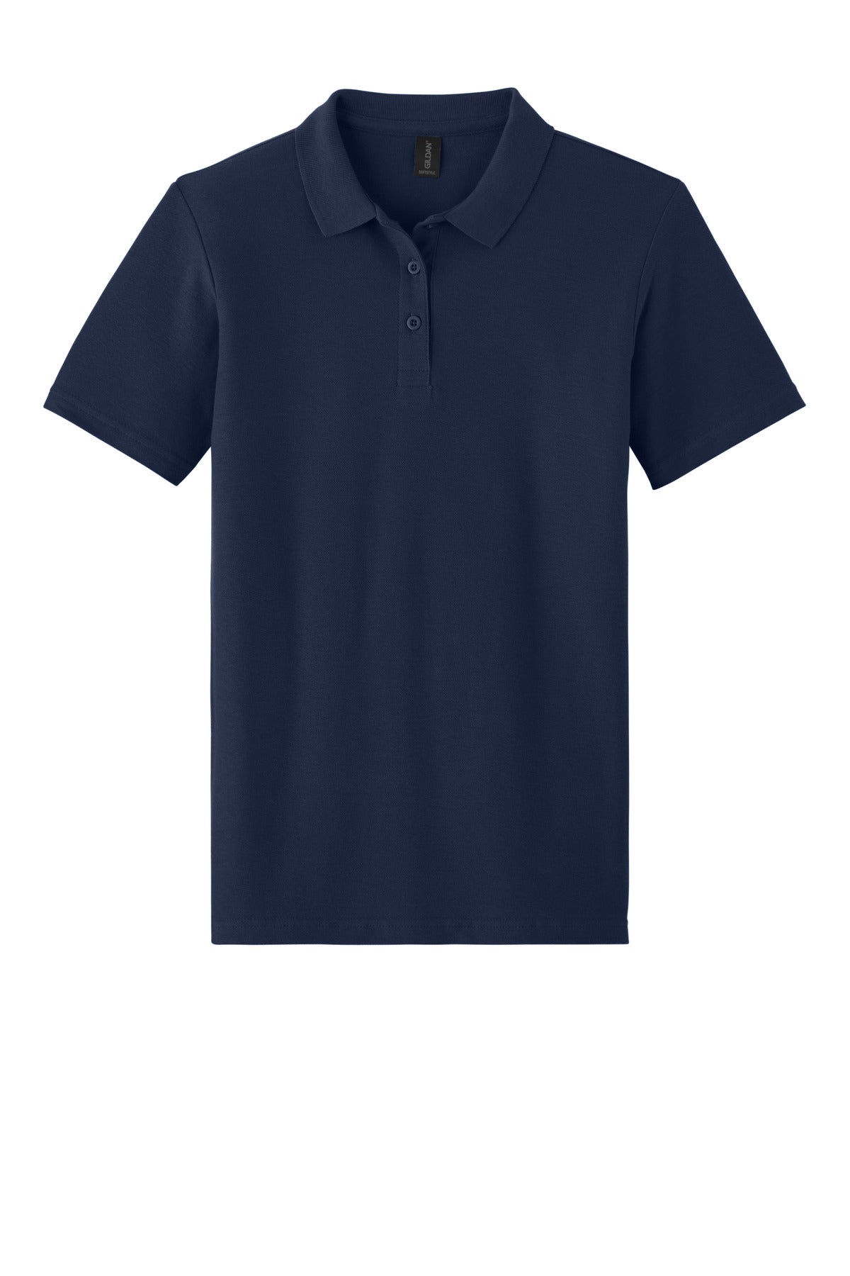 Gildan Softstyle Women's Pique Polo - Navy