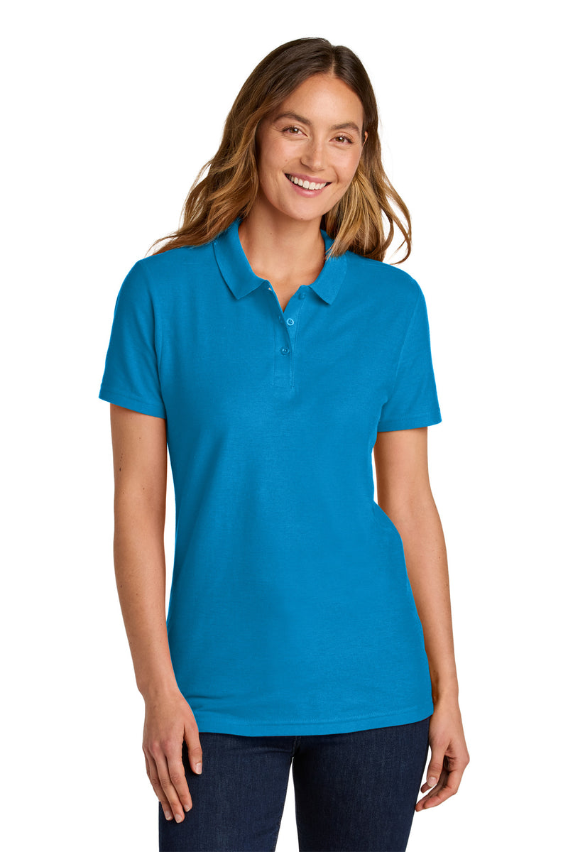 Gildan Softstyle Women's Pique Polo - Sapphire