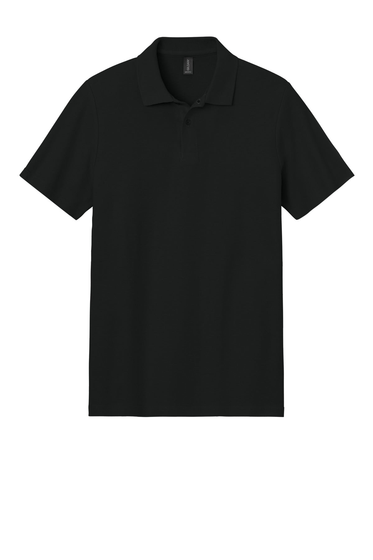 Gildan Softstyle Pique Polo - Black