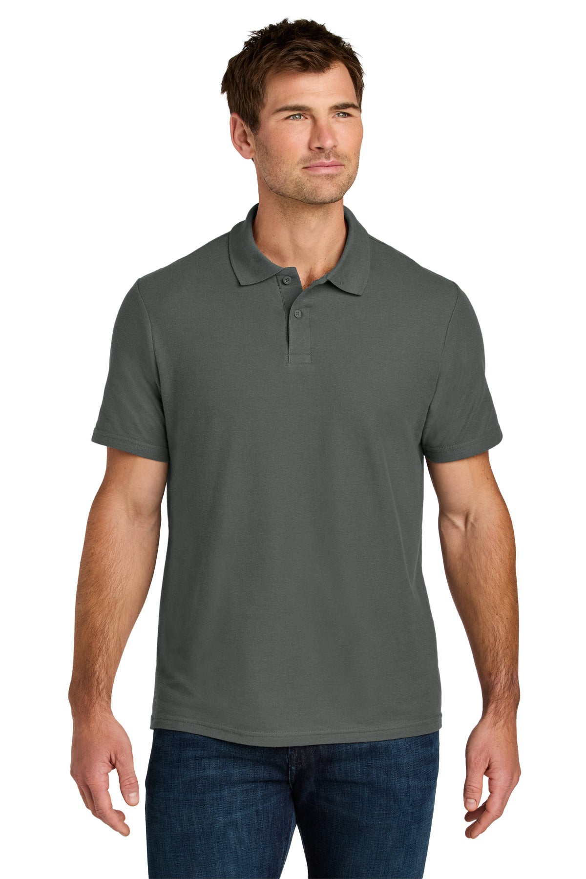 Gildan Softstyle Pique Polo - Charcoal