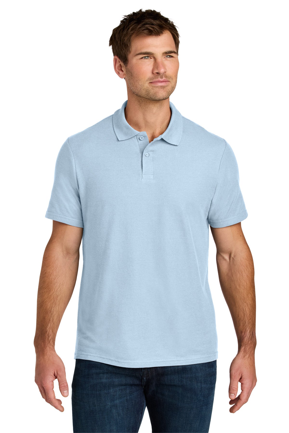Gildan Softstyle Pique Polo - Light Blue