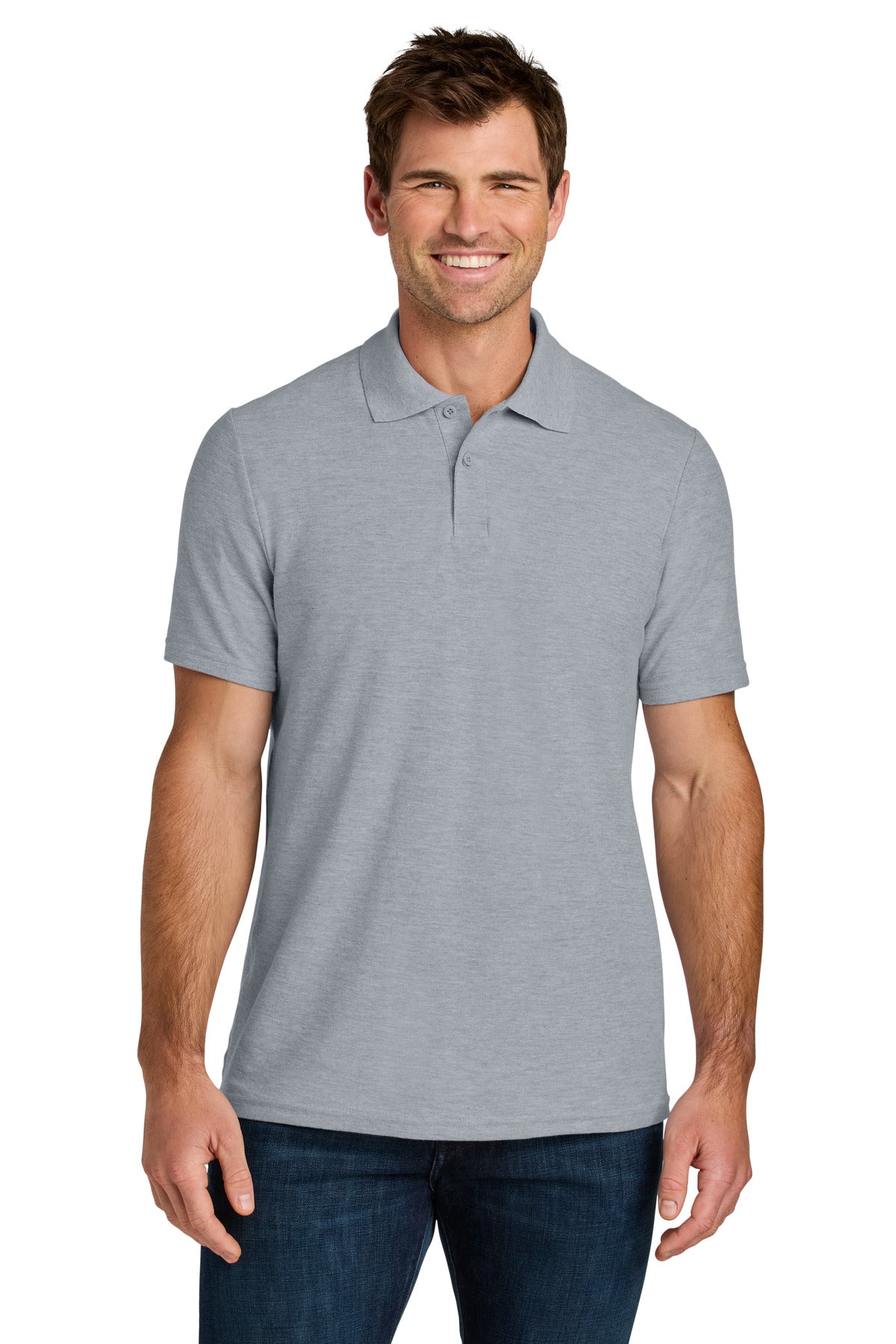 Gildan Softstyle Pique Polo - Ring Spun Sport Grey