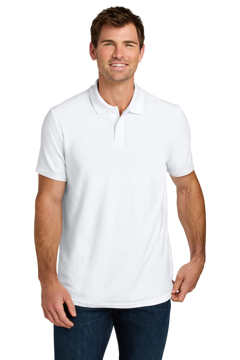 Gildan Softstyle Pique Polo - White