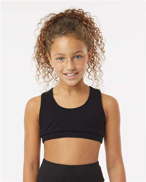 Girls Sports Bra - Black