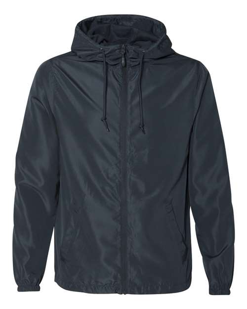 Men's Lightweight Windbreaker Full-Zip Jacket - Classic Navy
