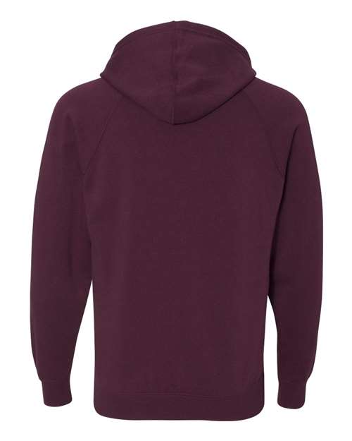 Unisex Special Blend Raglan Hooded Sweatshirt - Maroon