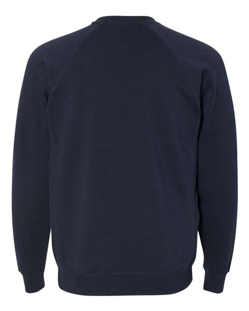 Unisex Special Blend Raglan Crewneck Sweatshirt - Classic Navy