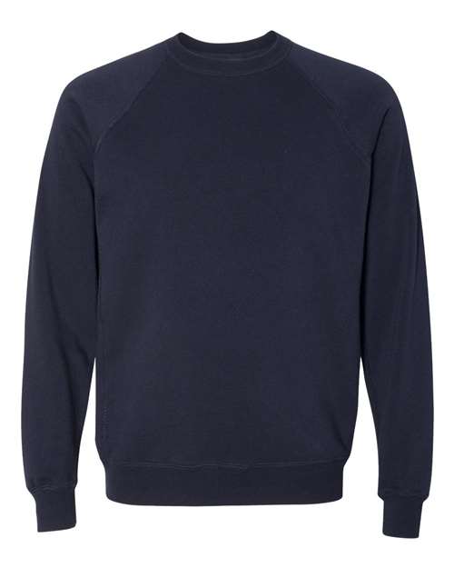 Unisex Special Blend Raglan Crewneck Sweatshirt - Classic Navy