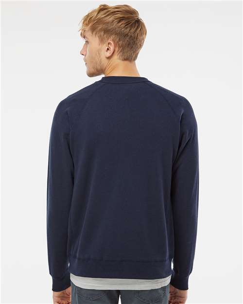 Unisex Special Blend Raglan Crewneck Sweatshirt - Classic Navy