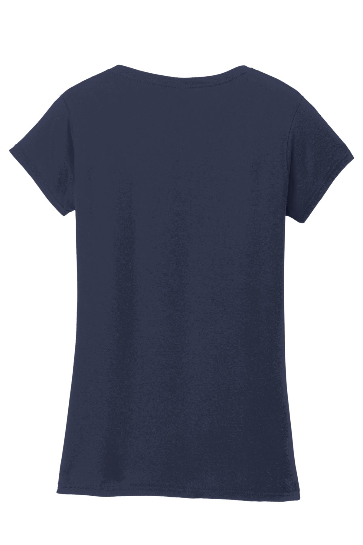 Gildan Softstyle Women's Fit V-Neck T-Shirt - Navy