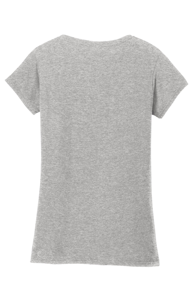 Gildan Softstyle Women's Fit V-Neck T-Shirt - Sport Grey