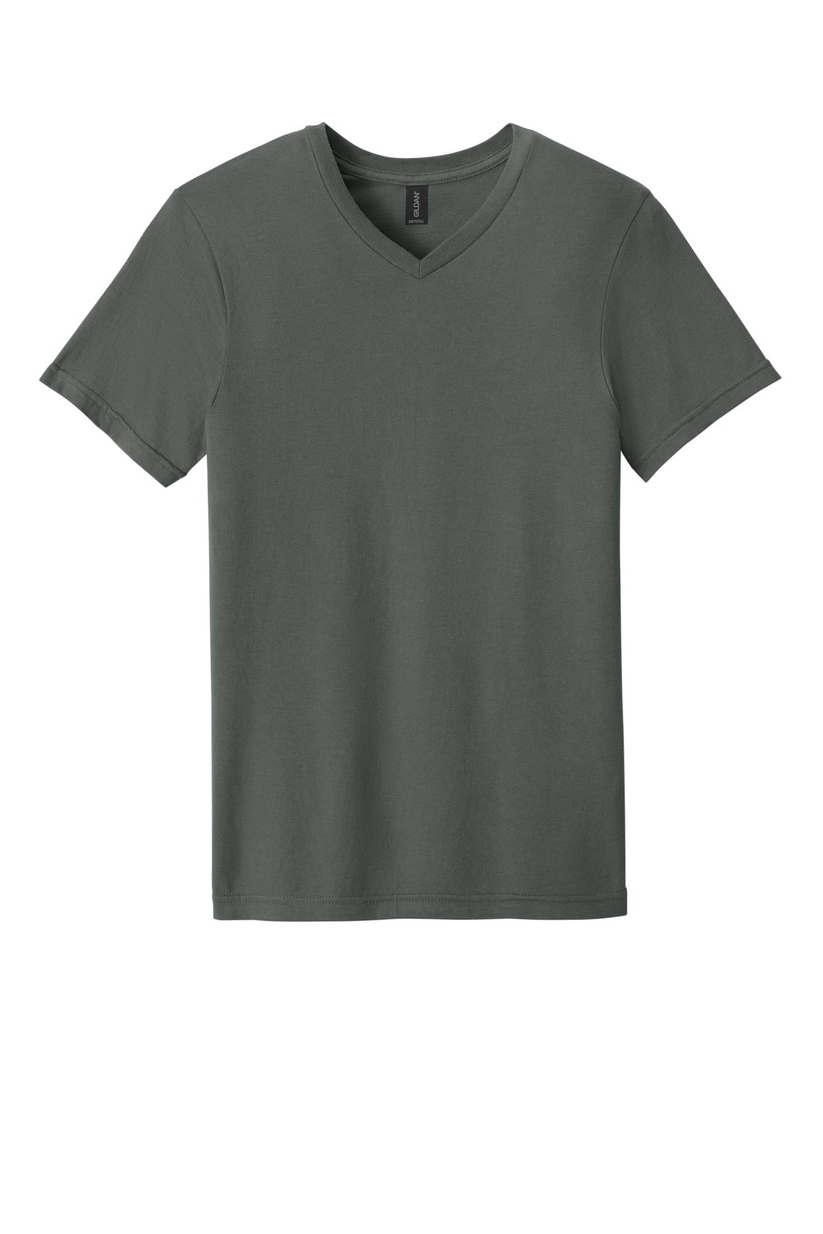 Gildan Softstyle V-Neck T-Shirt - Charcoal