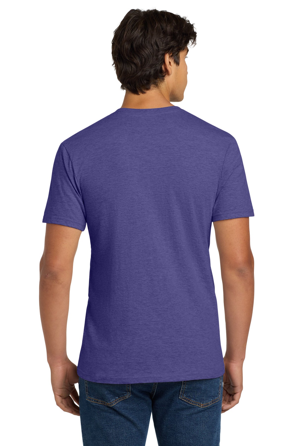 Gildan Softstyle V-Neck T-Shirt - Heather Purple