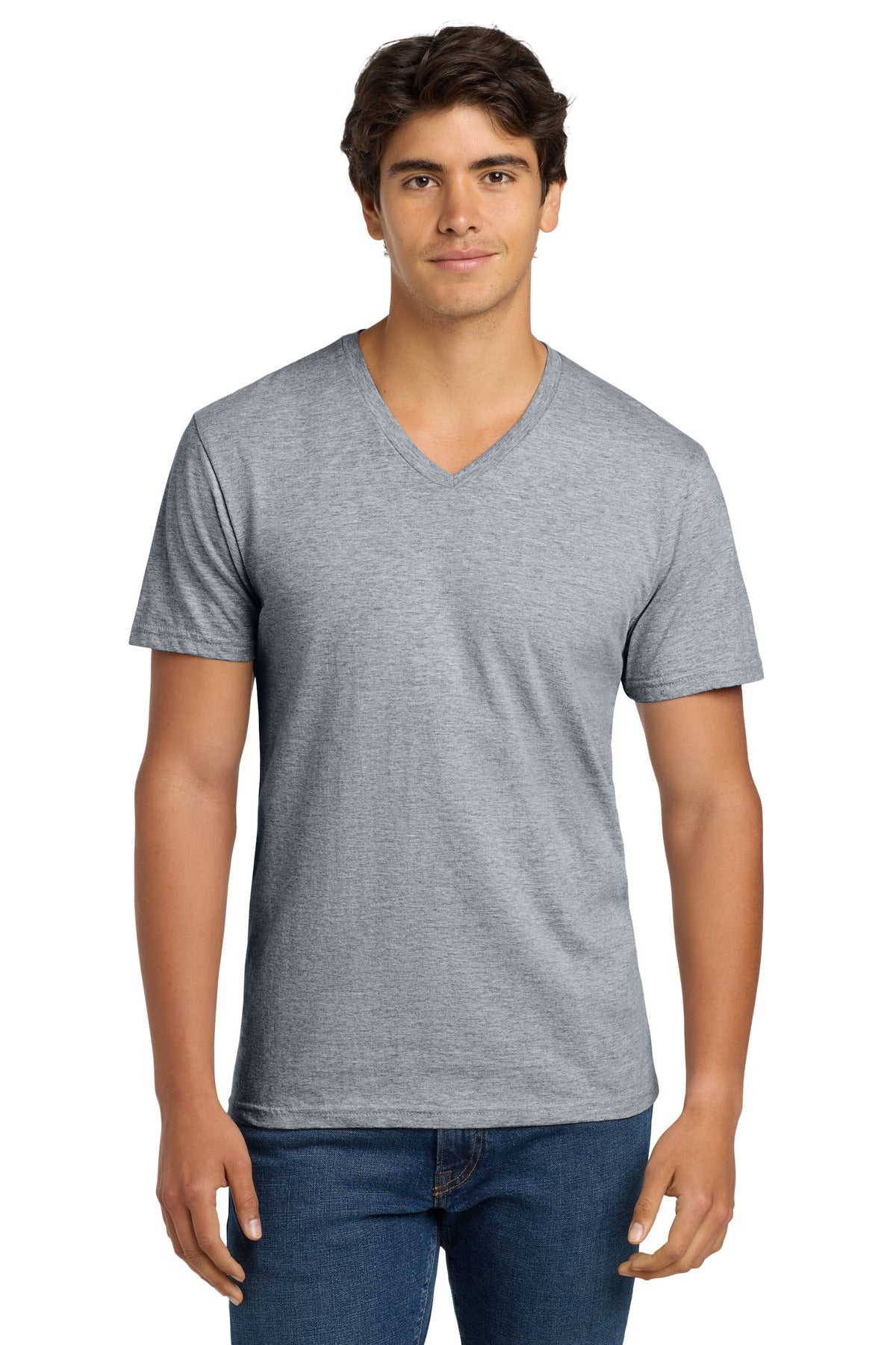 Gildan Softstyle V-Neck T-Shirt - Sport Grey