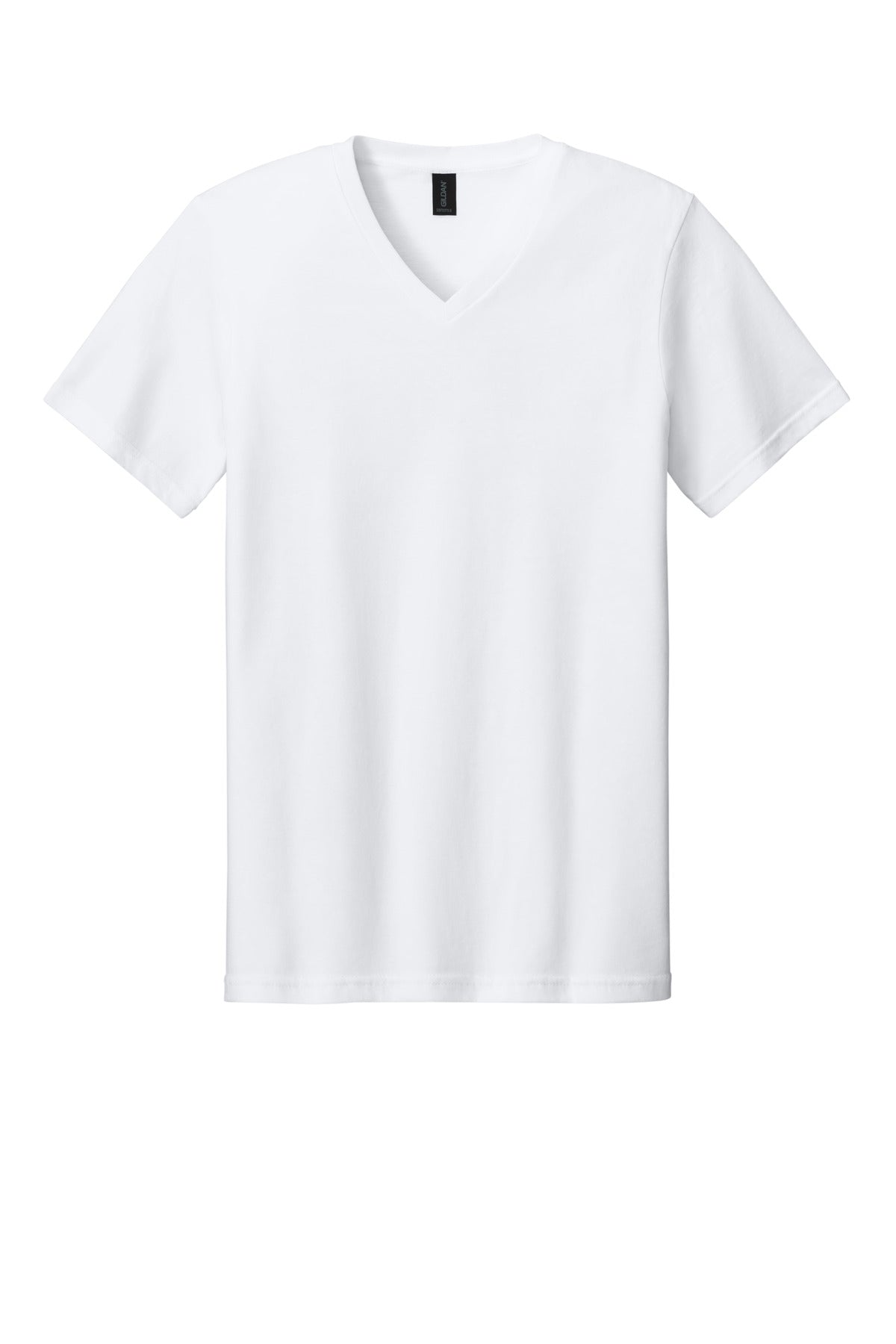 Gildan Softstyle V-Neck T-Shirt - White