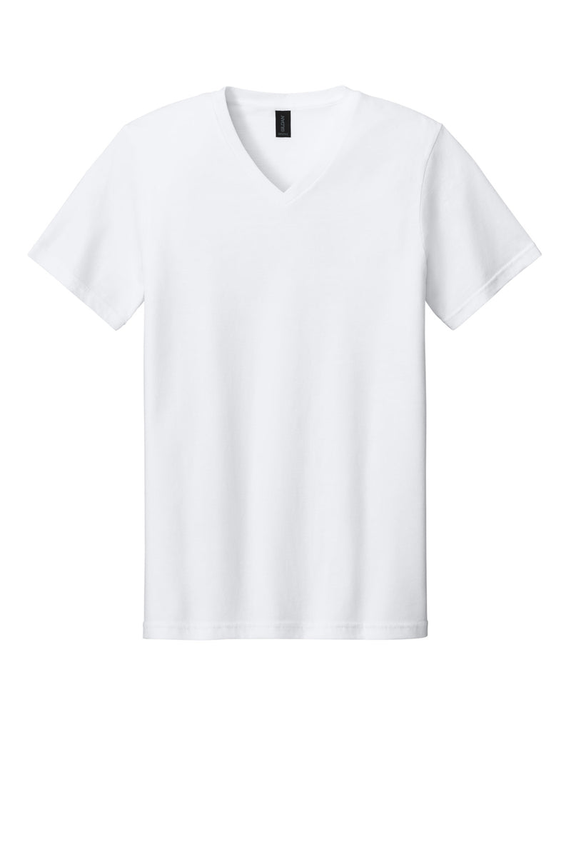 Gildan Softstyle V-Neck T-Shirt - White