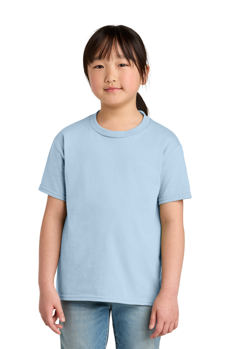 Gildan Youth Softstyle Midweight Tee - Light Blue