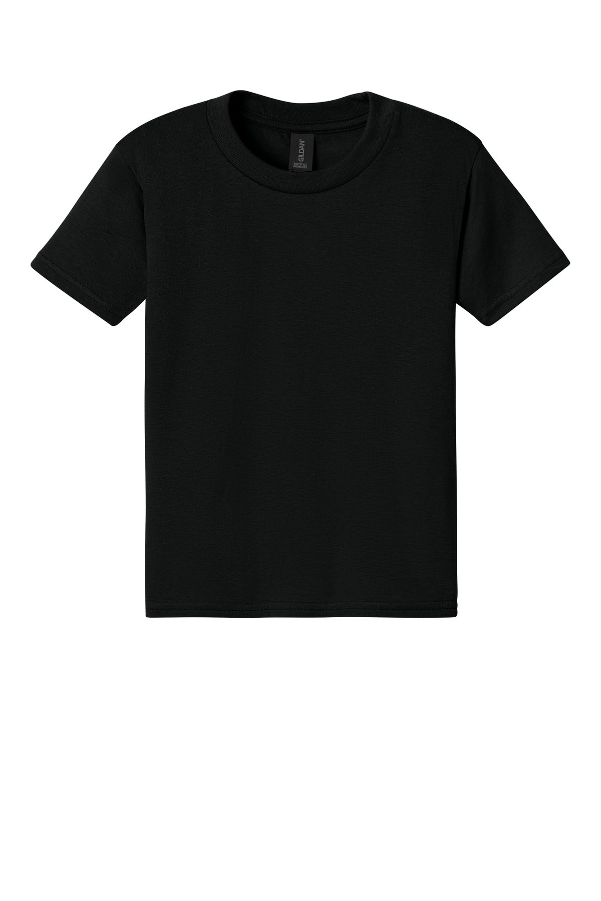 Gildan Youth Softstyle Midweight Tee - Pitch Black