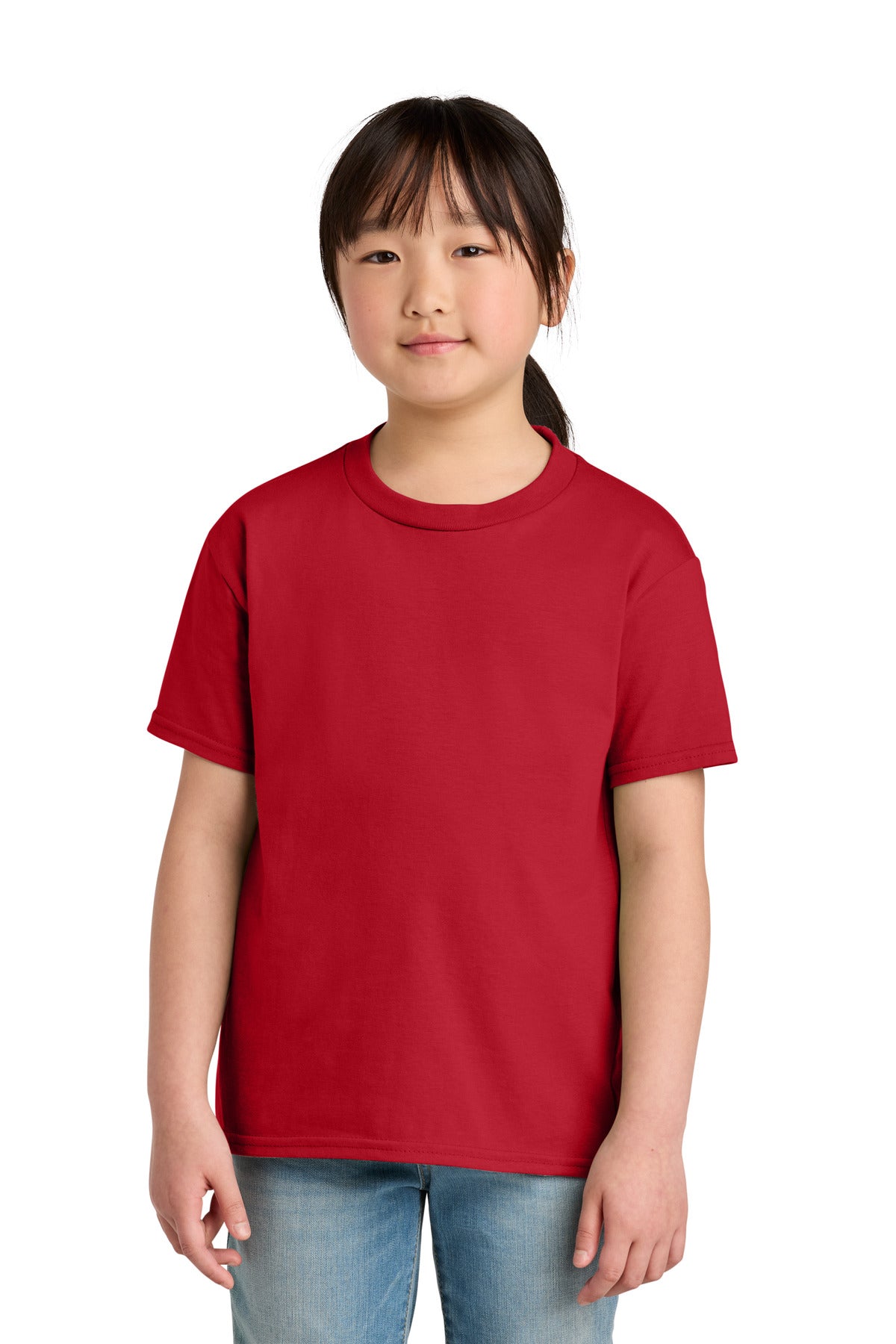 Gildan Youth Softstyle Midweight Tee - Red
