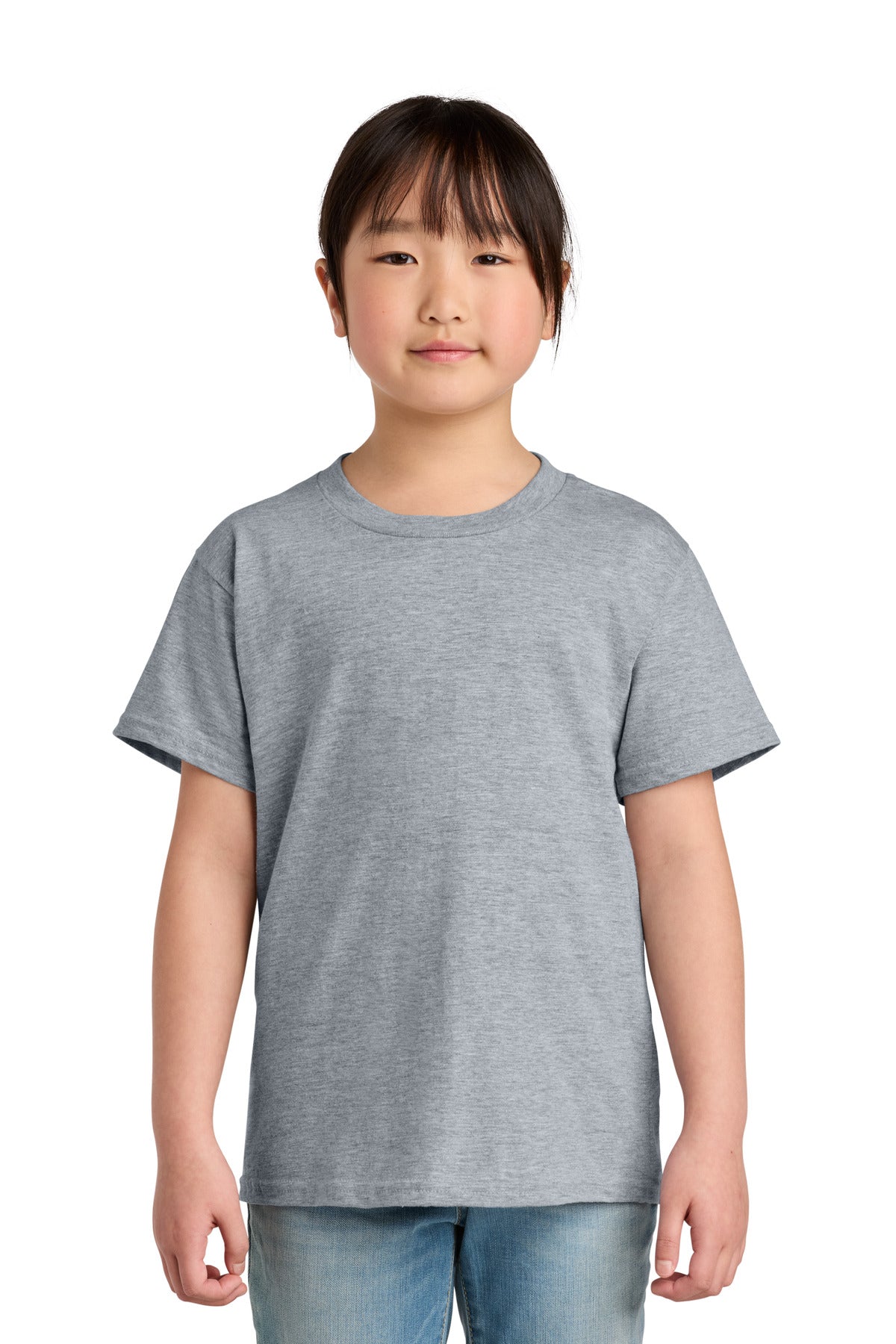 Gildan Youth Softstyle Midweight Tee - Ring Spun Sport Grey