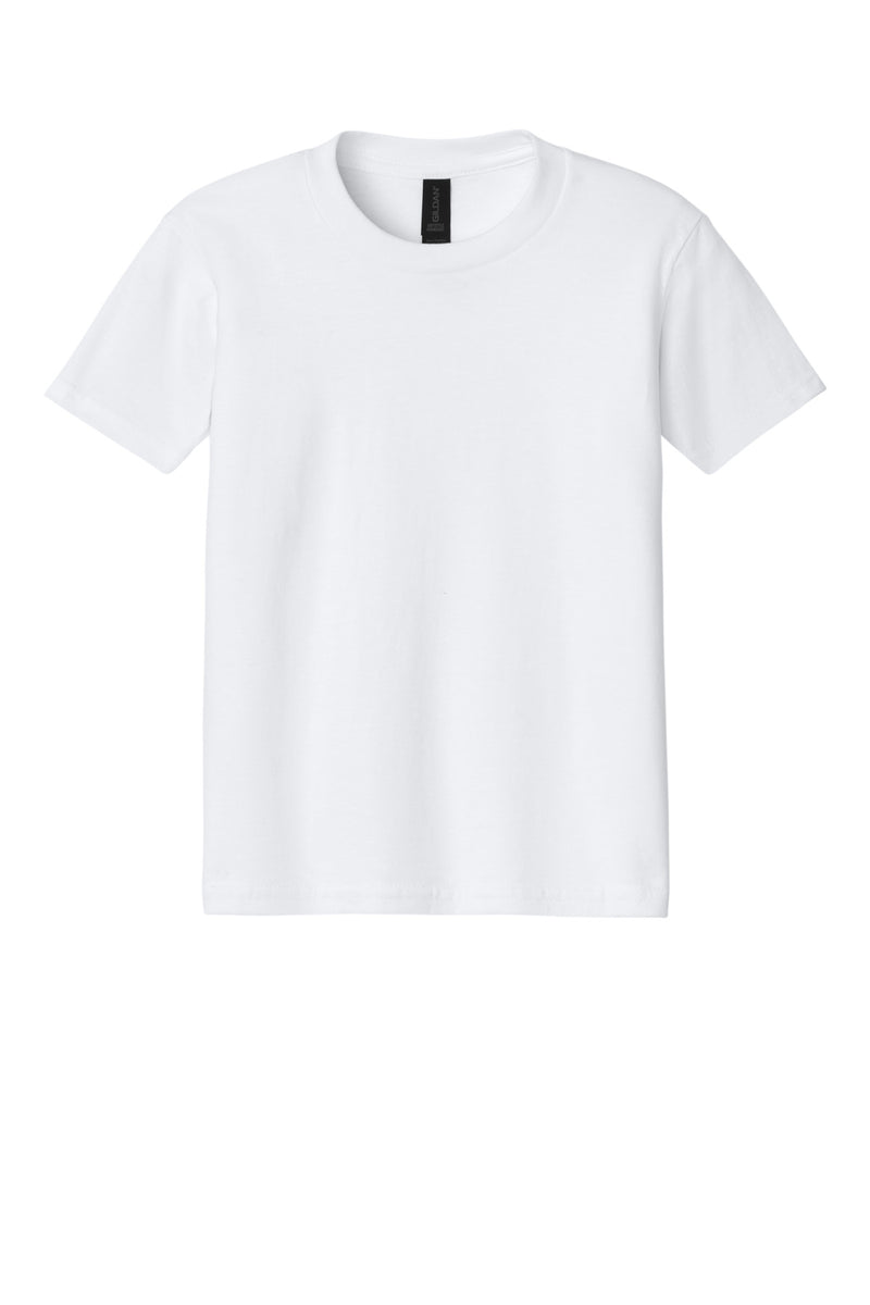 Gildan Youth Softstyle Midweight Tee - White