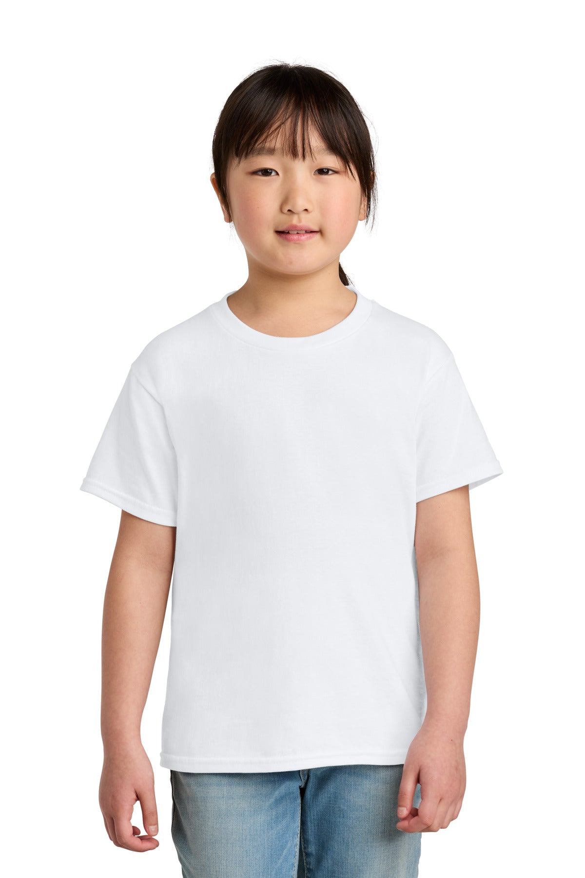 Gildan Youth Softstyle Midweight Tee - White