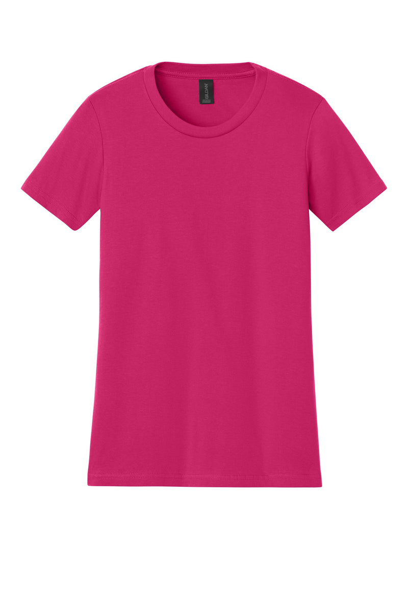 Gildan Women's Softstyle Midweight Tee - Heliconia