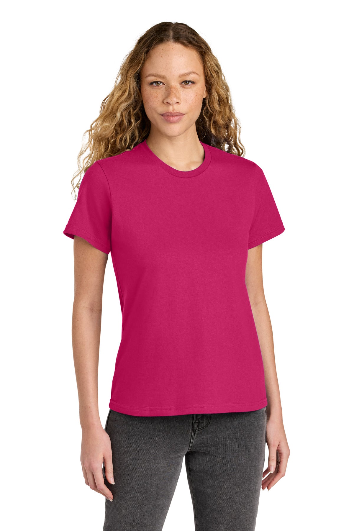 Gildan Women's Softstyle Midweight Tee - Heliconia
