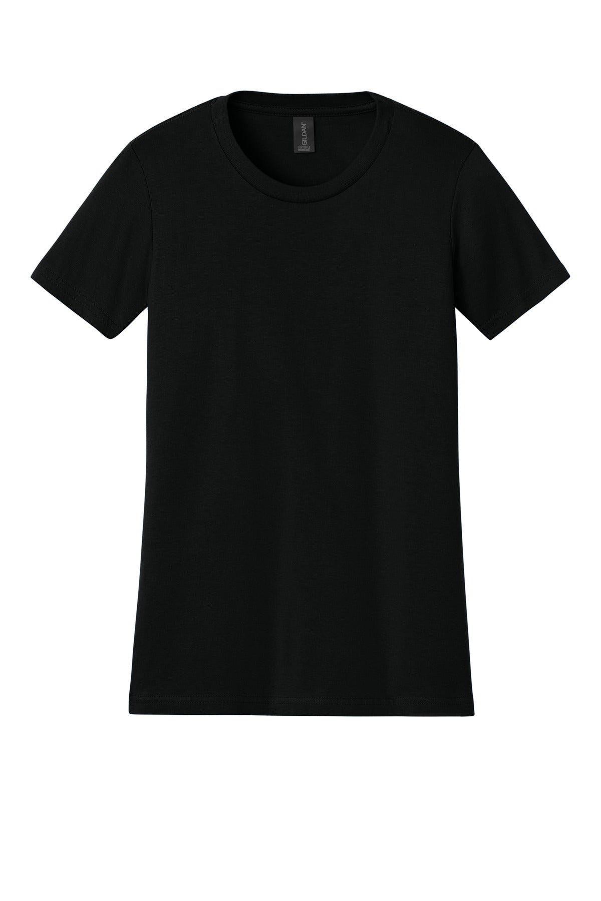 Gildan Women's Softstyle Midweight Tee - Pitch Black