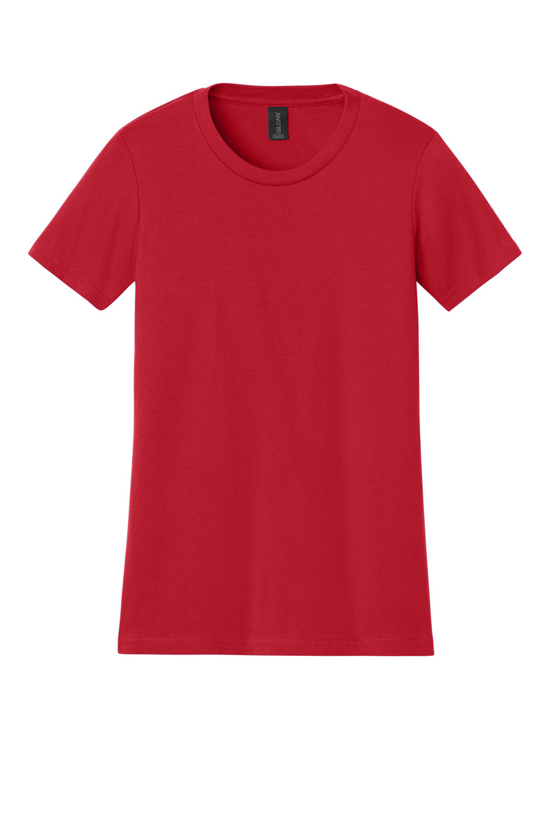 Gildan Women's Softstyle Midweight Tee - Red