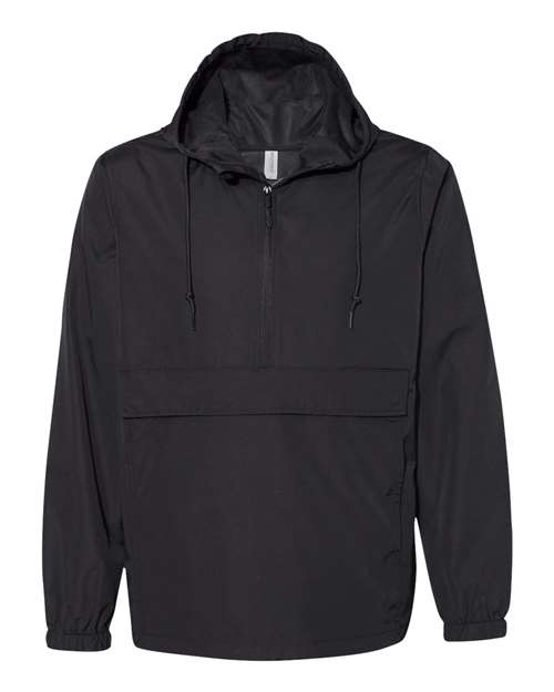 Men's Nylon Anorak - Black