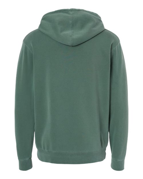 Unisex Midweight Pigment-Dyed Hooded Sweatshirt - Pigment Alpine Green