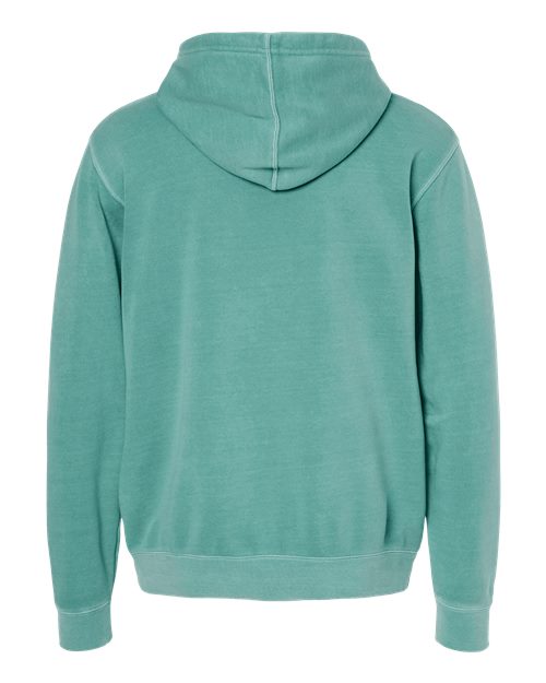 Unisex Midweight Pigment-Dyed Hooded Sweatshirt - Pigment Mint