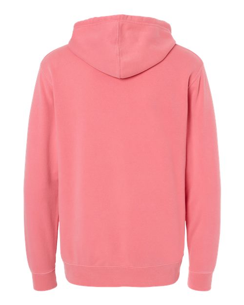 Unisex Midweight Pigment-Dyed Hooded Sweatshirt - Pigment Pink