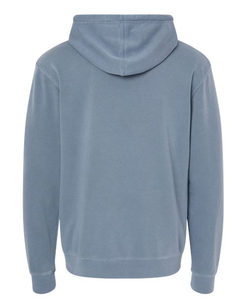 Unisex Midweight Pigment-Dyed Hooded Sweatshirt - Pigment Slate Blue