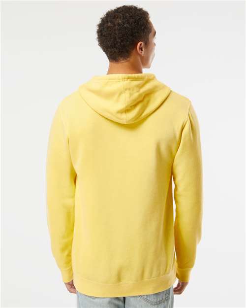 Unisex Midweight Pigment-Dyed Hooded Sweatshirt - Pigment Yellow