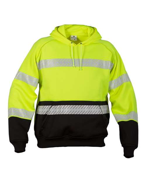Unisex Premium Black Series® Pull Over Hooded Sweatshirt - Lime