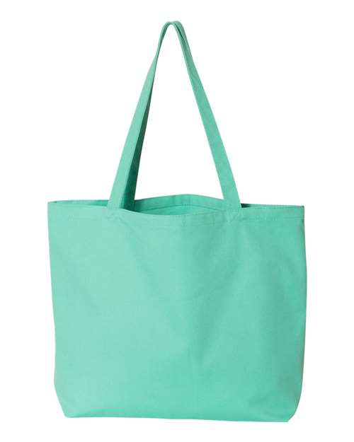 Seaside Pigment-Dyed Large Tote - Sea Glass Green