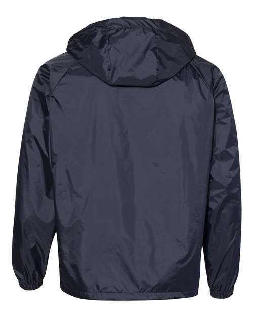 Unisex Hooded Coach's Jacket - Navy