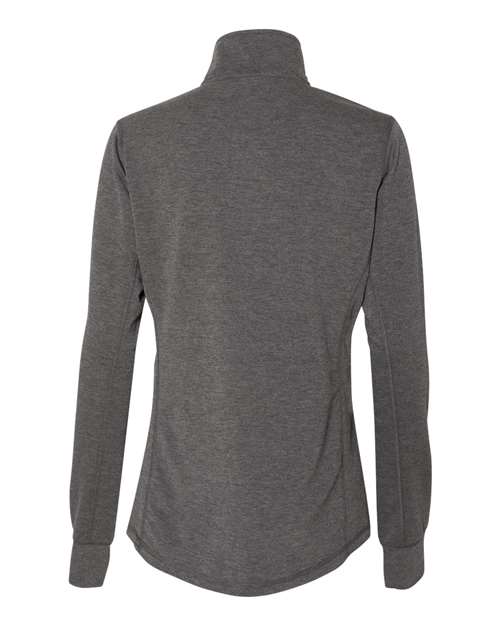 Women’s Omega Stretch Quarter-Zip Pullover - Charcoal Triblend