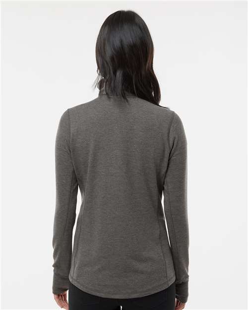 Women’s Omega Stretch Quarter-Zip Pullover - Charcoal Triblend