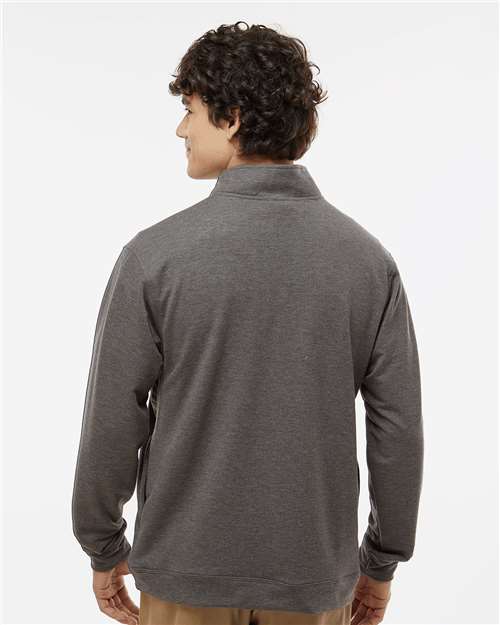 Men's Omega Stretch Quarter-Zip Pullover - Charcoal Triblend