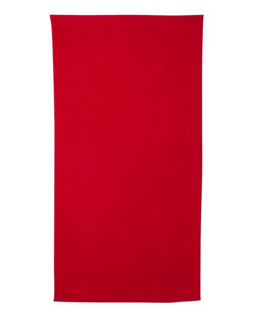 Value Beach Towel - Red