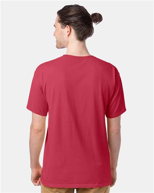 Men's Garment-Dyed T-Shirt - Crimson Fall